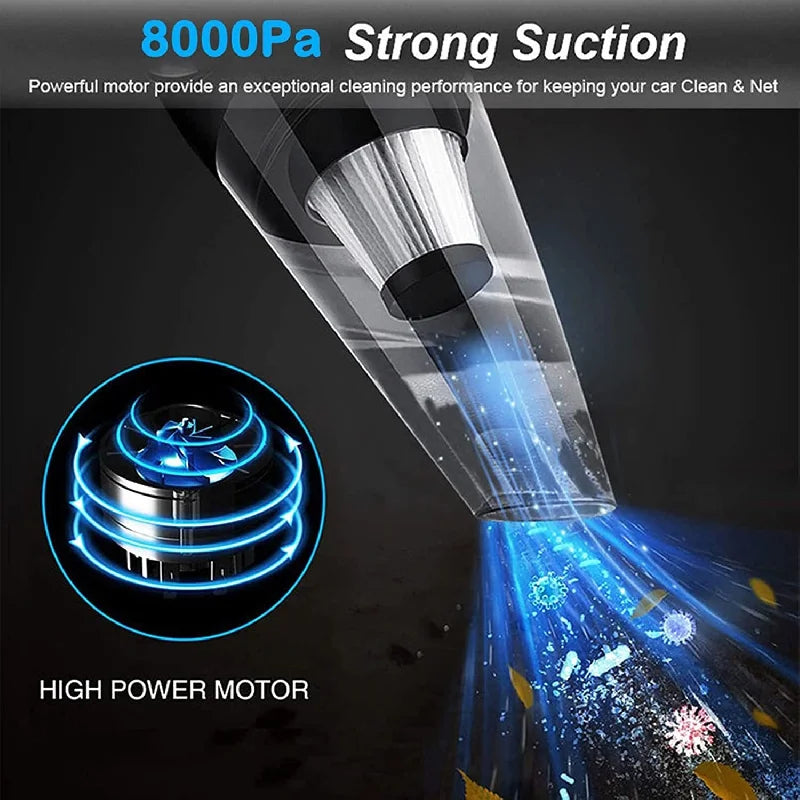 Mini Handheld Car Vacuum Cleaner 12V