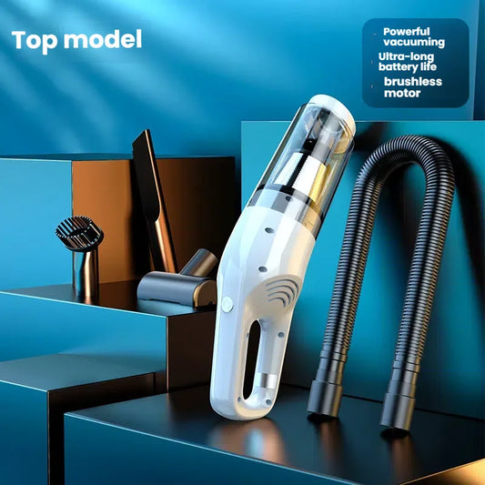 Car Vacuum Cleaner: High Suction, Compact & Mini, Wireless Rechargeable, Handheld, for Car Interior & Home Use, Powerful & Speci
