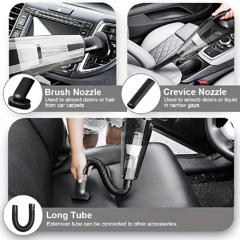 Mini Handheld Car Vacuum Cleaner 12V